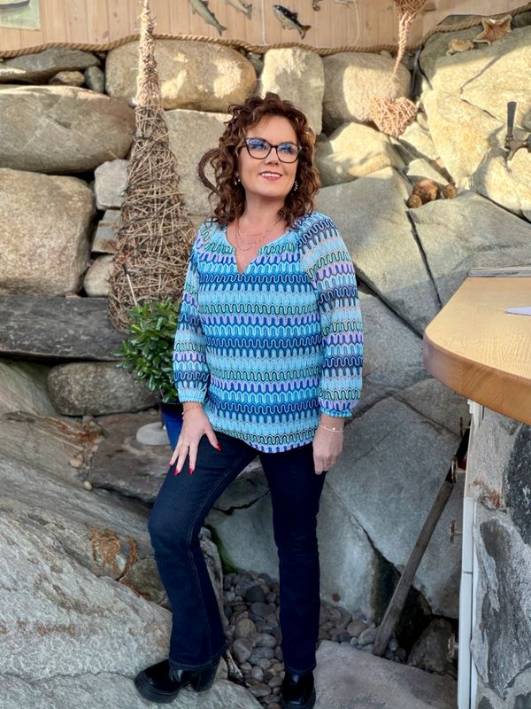 Cova Blouse blå