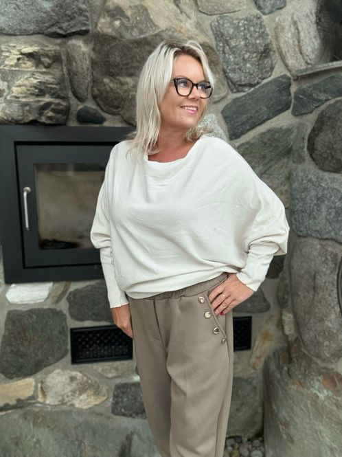 Hovedbilde Button scuba pant Fango