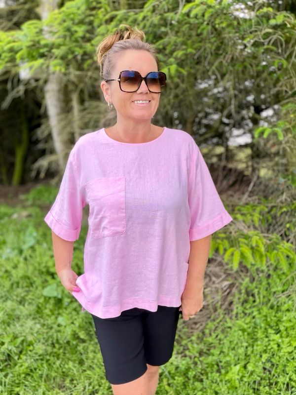 Lava topp rosa