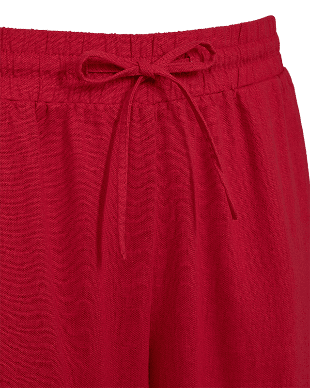 Lava bukse full lengde rød