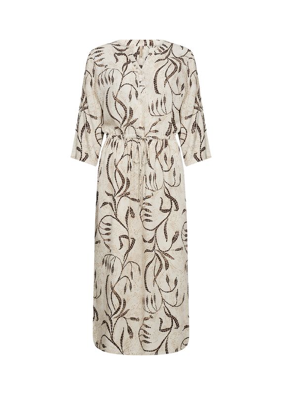 Sabira kjole brun/beige