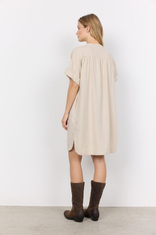 Ina tunika/kjole beige 