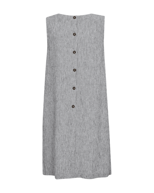 Lava dress med striper black/white