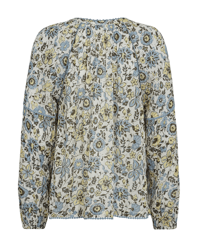 Carin bluse blå