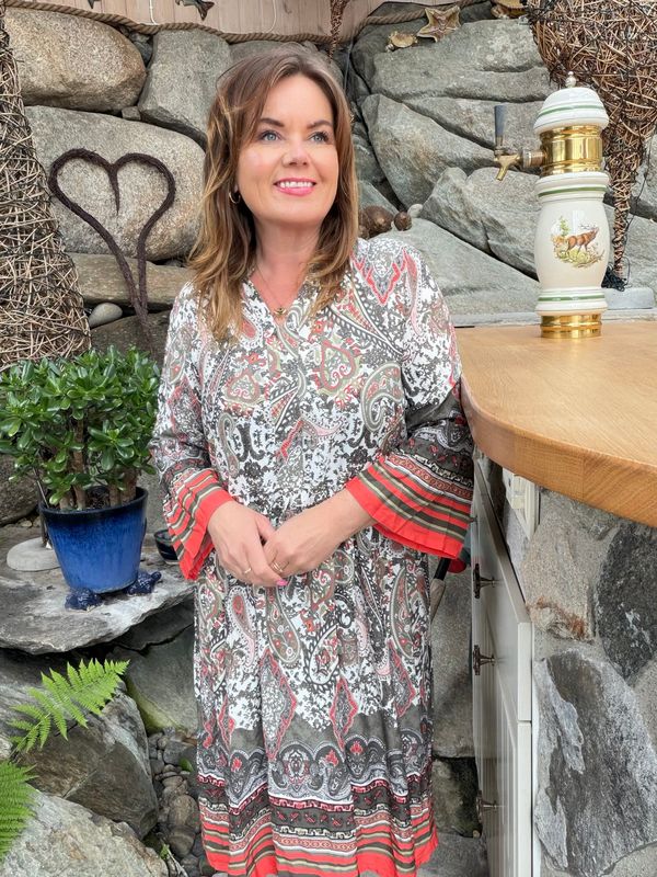 Paisley dress 