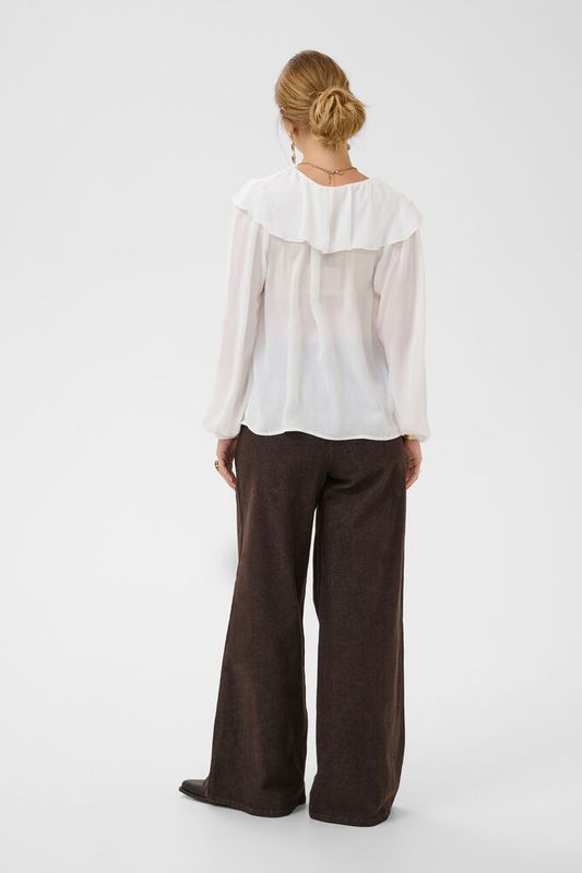 Beliv Blouse fra Cream snow white