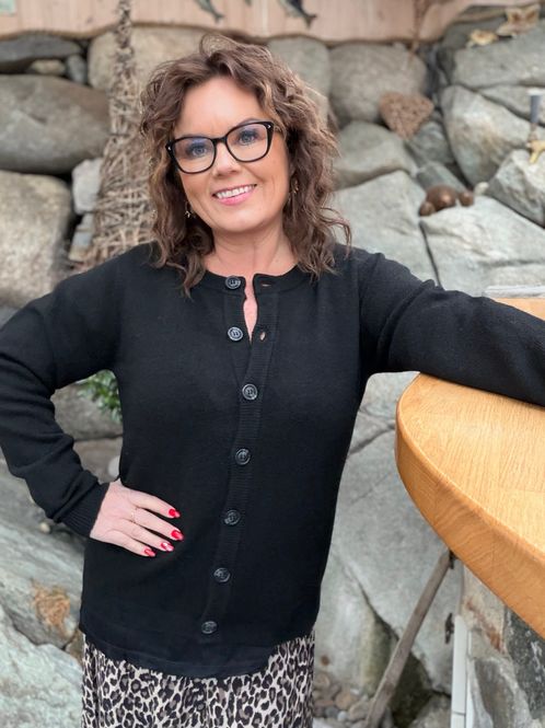 Hovedbilde Orlean cardigan sort