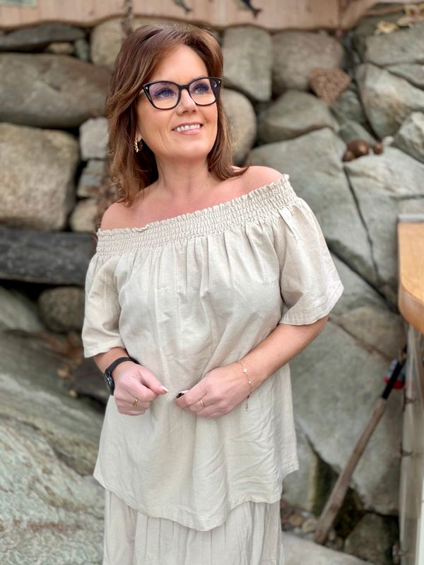 Vicky smock bluse