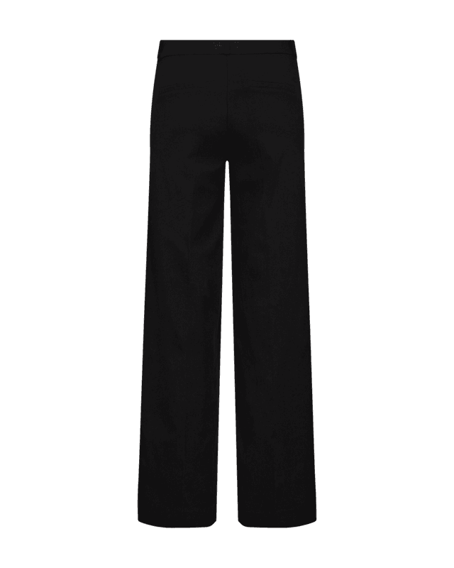 Solveig wide bukse sort