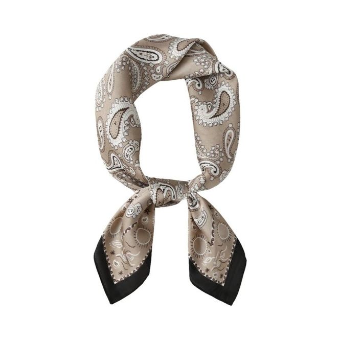 Hovedbilde Lite skjerf silkelook taupe 