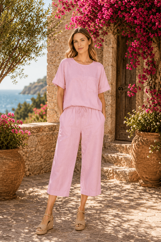 Lava topp rosa