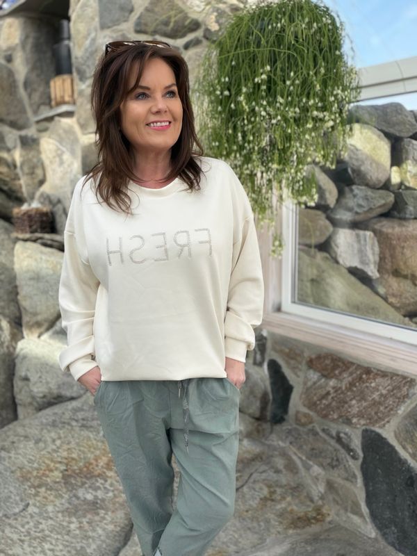 Banu 291 genser offwhite