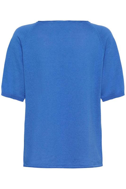 Romane knit bluse blå