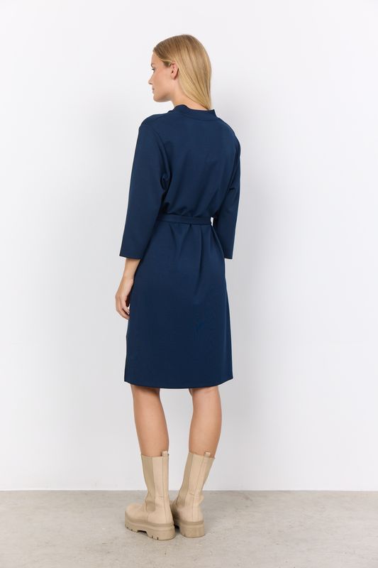 Banu kjole marineblå
