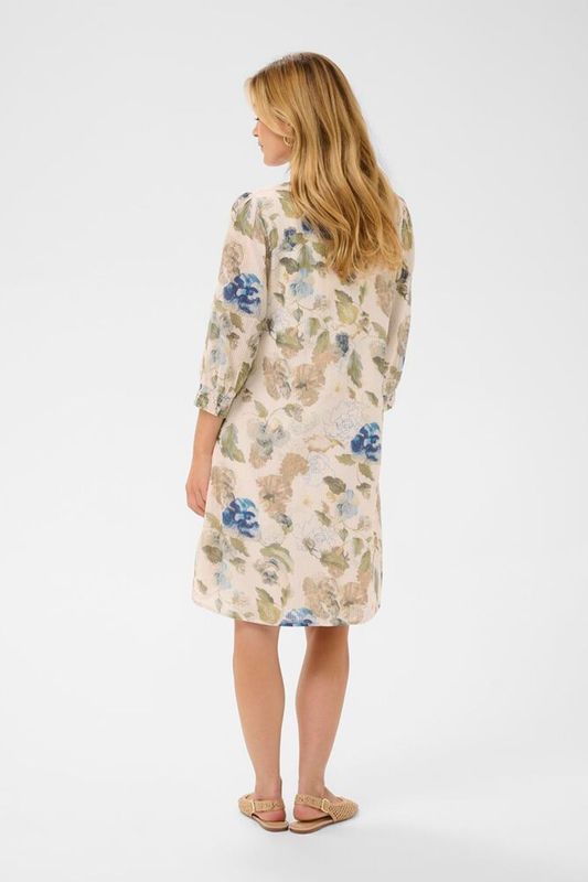 Lucia kort kjole blå