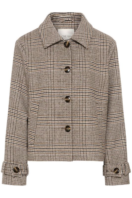 Georg Short Coat fra Cream