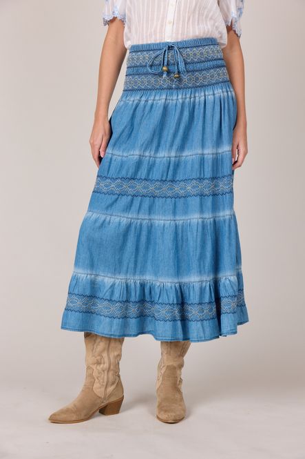 Hovedbilde Smock skjørt tencel 