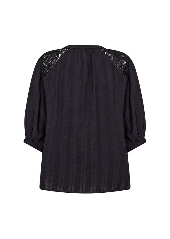 Rafaella bluse sort
