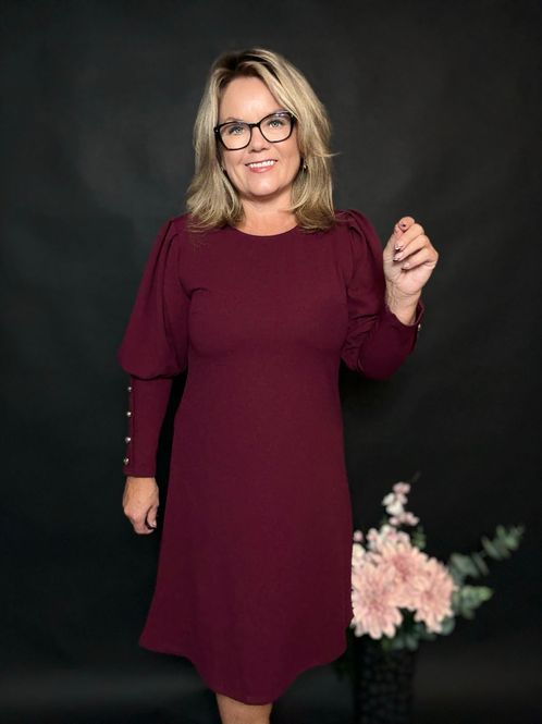 Hovedbilde Tea kjole  bordaux