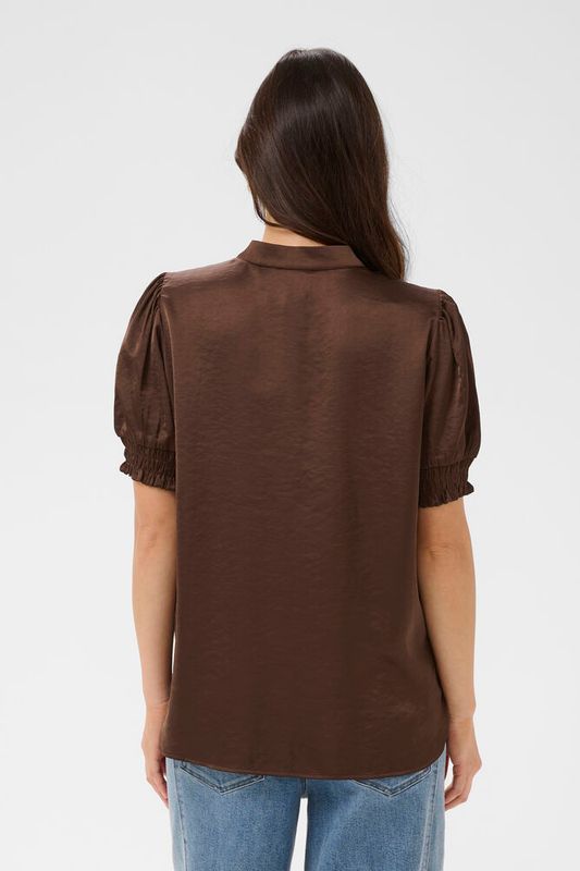 Panan bluse brun