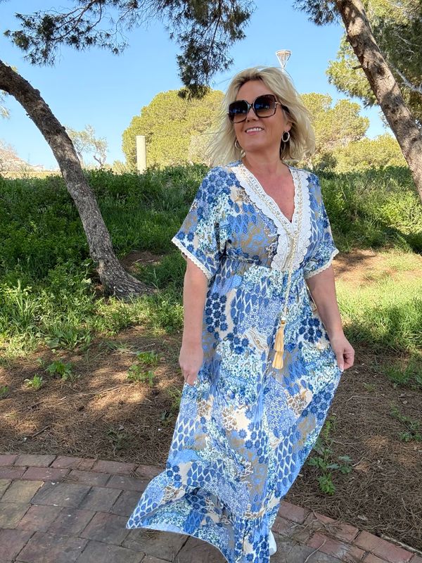 Alicante dress sky blue