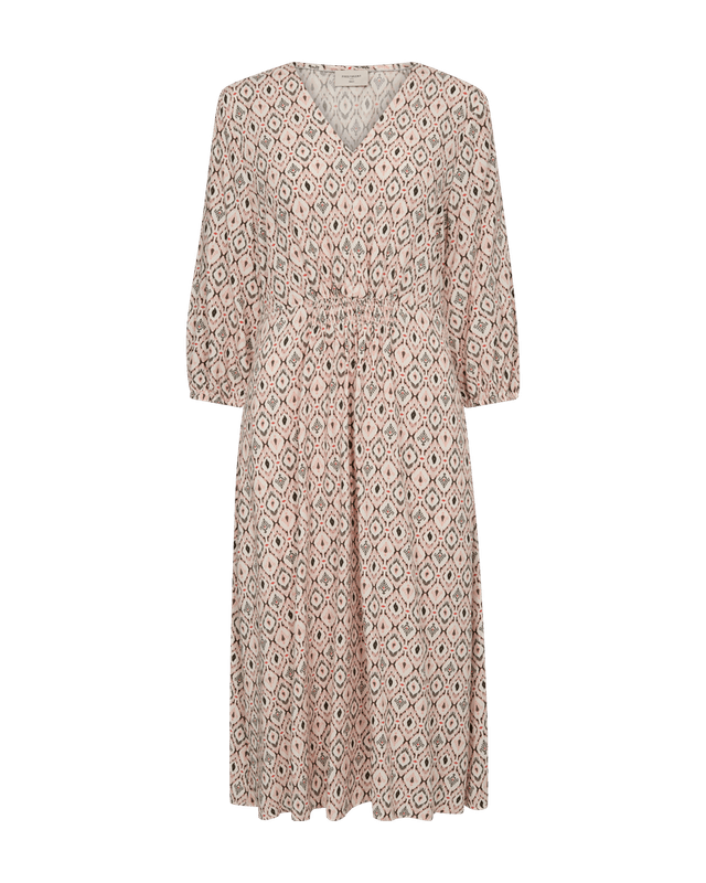 Adney dress Tofu w. Coral cloud 